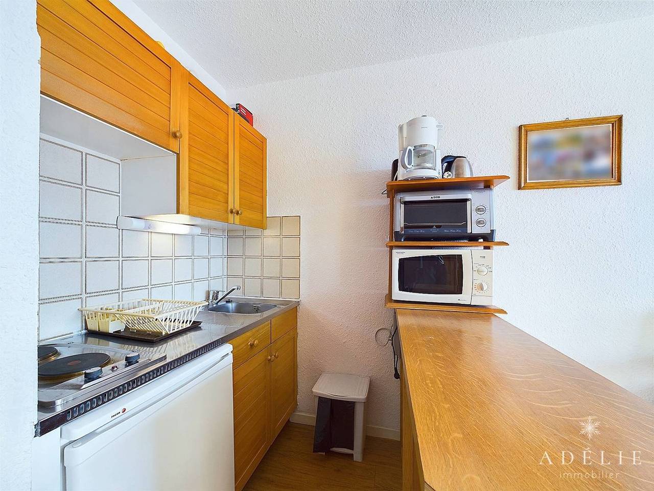 Ganzes Studio, Bergstudio im Zentrum, 4 Pers, Balkon, nahe Pisten in La Rosière, Montvalezan