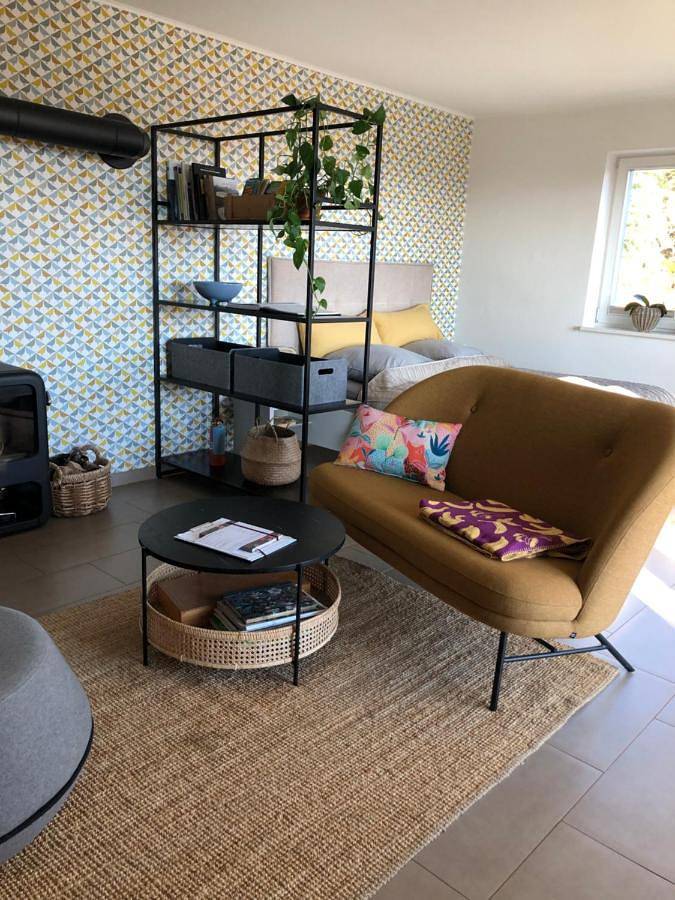 Ferienwohnung für 3 Personen, mit Terrasse und Garten sowie Ausblick in Pillnitz