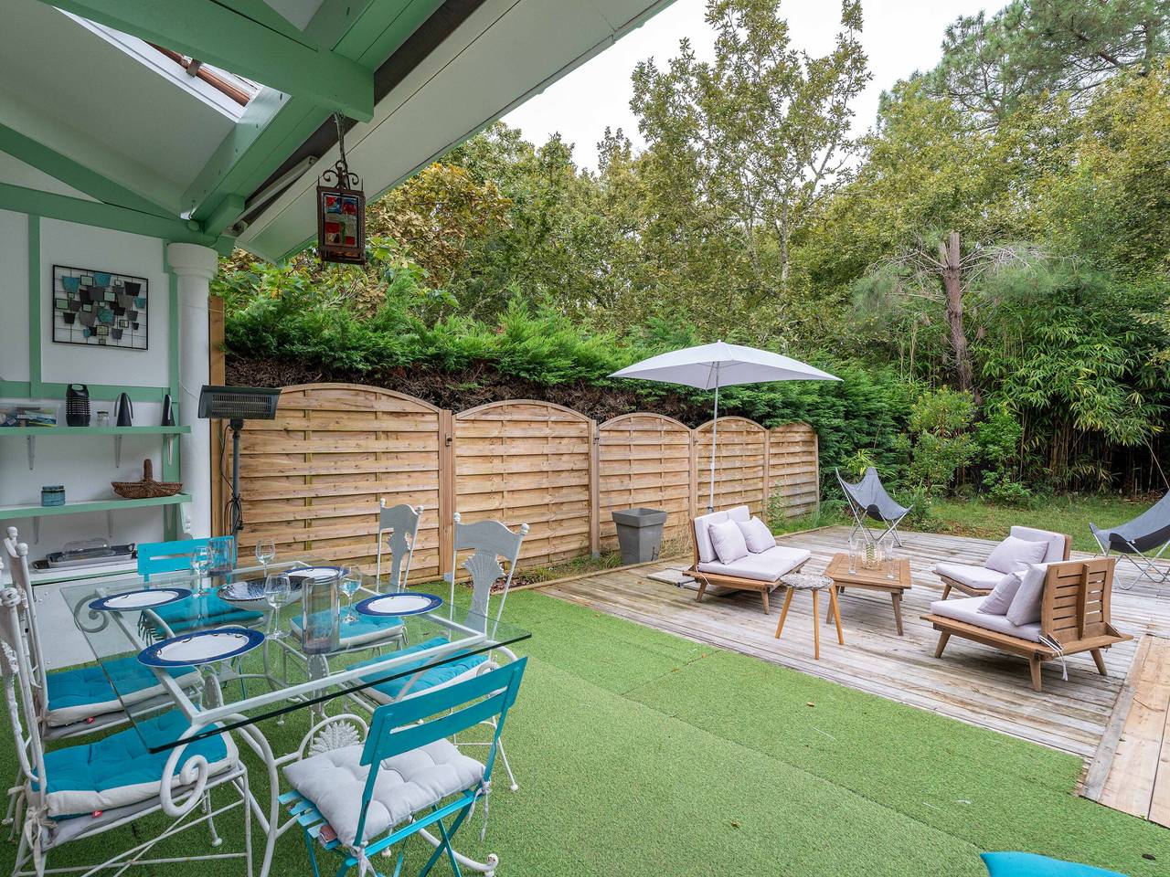 Maison à Biscarrosse - 4 pers, lac à pied, terrasse, parking in Biscarrosse, Côte d’Argent