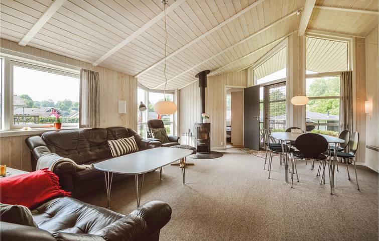 Ferienhaus für 6 Personen, mit Whirlpool und Terrasse sowie Sauna in Loddenhøj - 3