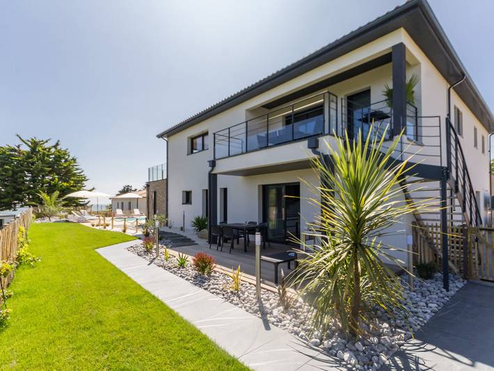 Gîte pour 2 personnes, avec jacuzzi ainsi que terrasse et piscine à Préfailles - 2