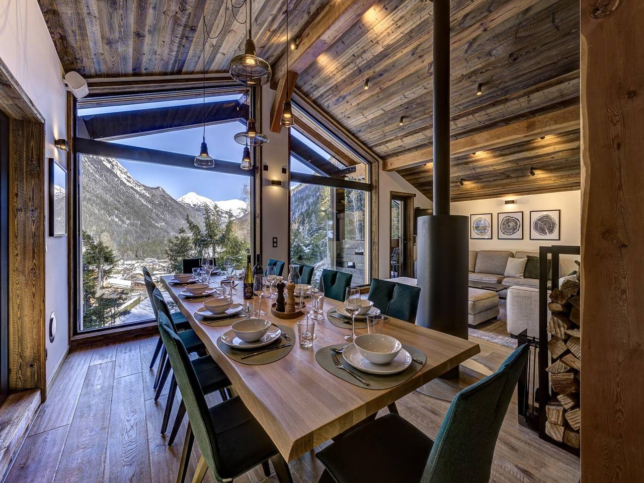 Ruhiges Bergchalet, Tal von Chamonix in Brevent-Flegere, Chamonix