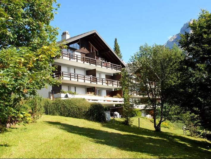 Hütte für 5 Personen, mit Balkon und Garten in Lauterbrunnen