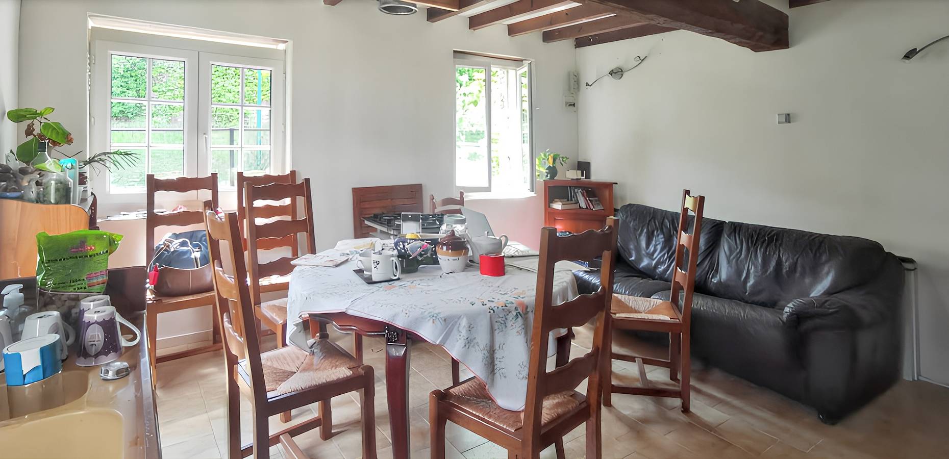 Maison rustique charmante à Sassetot-le-Mauconduit, jardin. in Sassetot-le-Mauconduit, Région du Havre