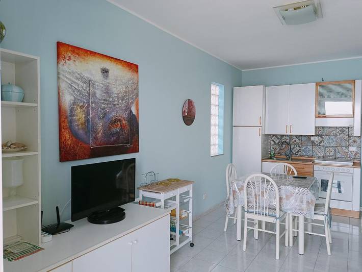 Appartamento per 5 persone, con balcone e panorama in Roccalumera
