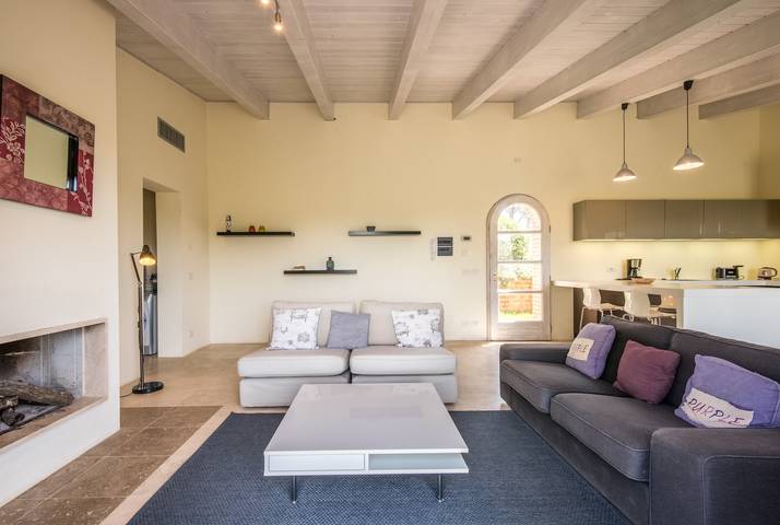 Hel lägenhet, Lägenhet för 4 Personer med trädgård in Trequanda, Siena provins