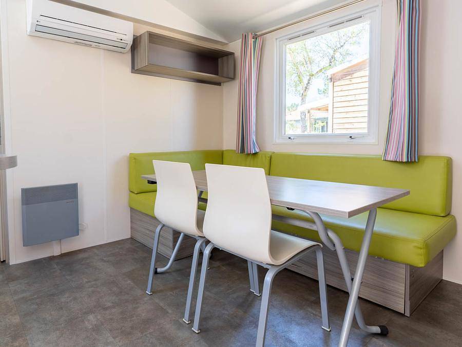 Camping Nature L'Airial - Mobile home 4 persons - Authentic 2 bedrooms 4 pers in Soustons, Côte d’Argent