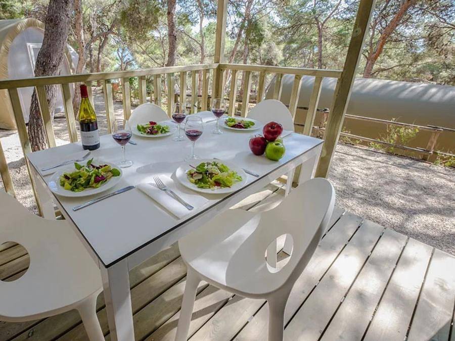 Camping Estival Torre de la Mora - Stacaravan 5 personen - A2 - Standaard in La Móra, Tarragona