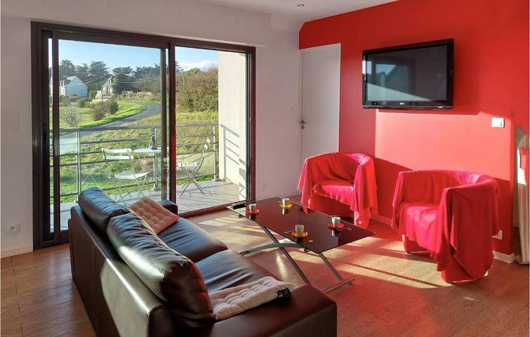 Gîte pour 4 personnes, avec Balcon dans Plage du Port Morvan - 3
