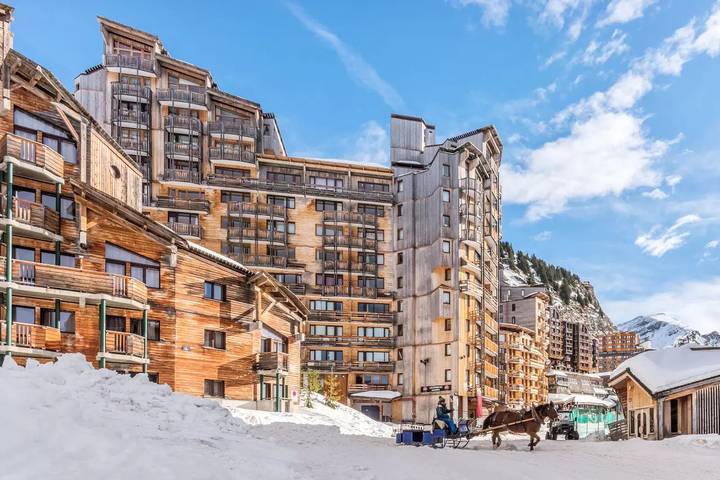 Studio für 4 Personen, mit Balkon und Ausblick in Avoriaz