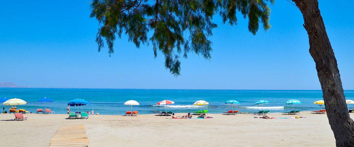 Geheel appartement, Vakantieappartement voor 4 personen met balkon/terras in Gouves, Iraklio-Heraklion en omgeving