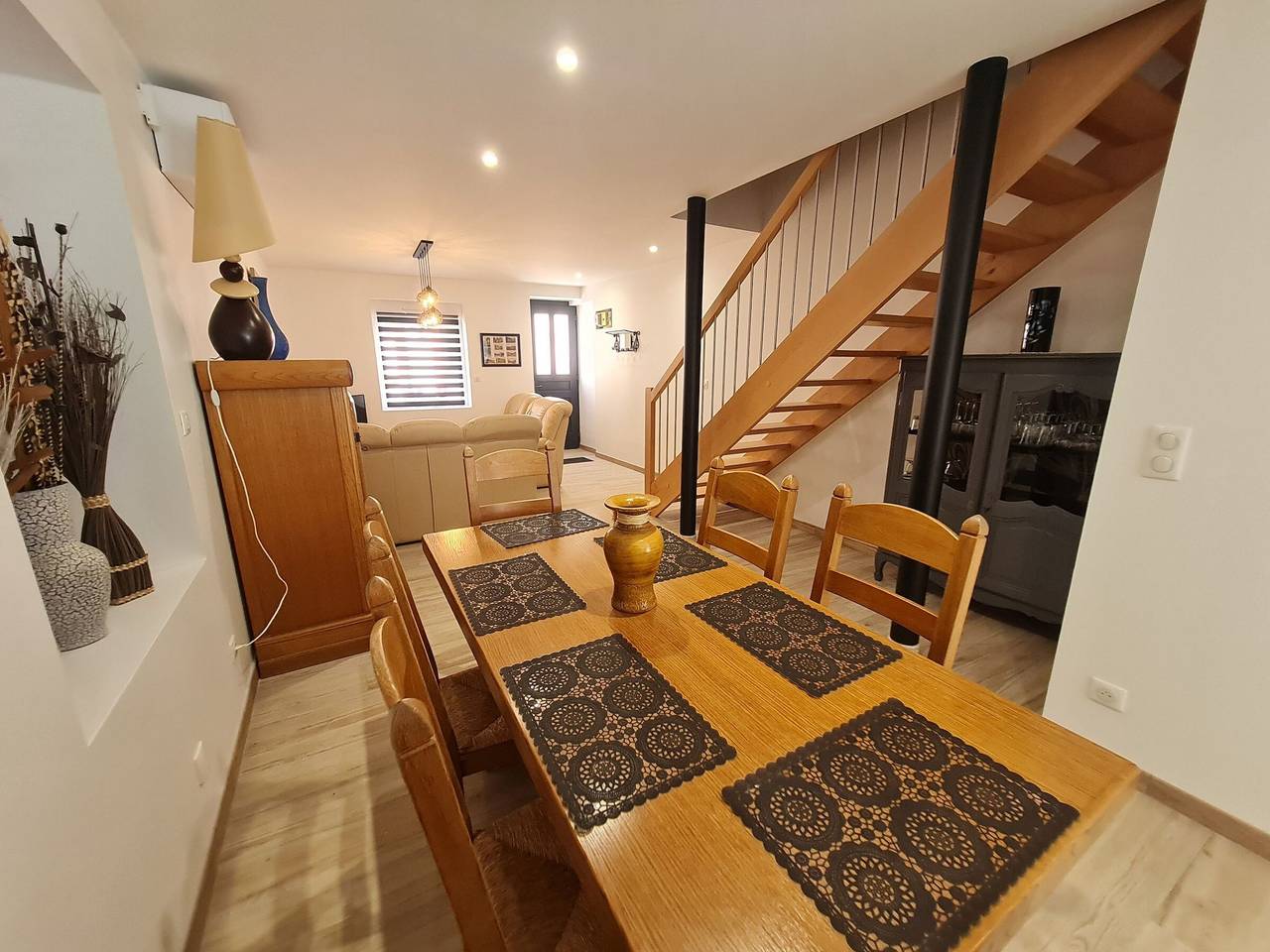 Familienhaus mit Balkon - 6 Pers. in Raon-l'Étape, Sankt Didel