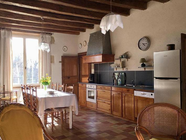 Location de vacances pour 8 personnes, avec jardin à Pressac - 4