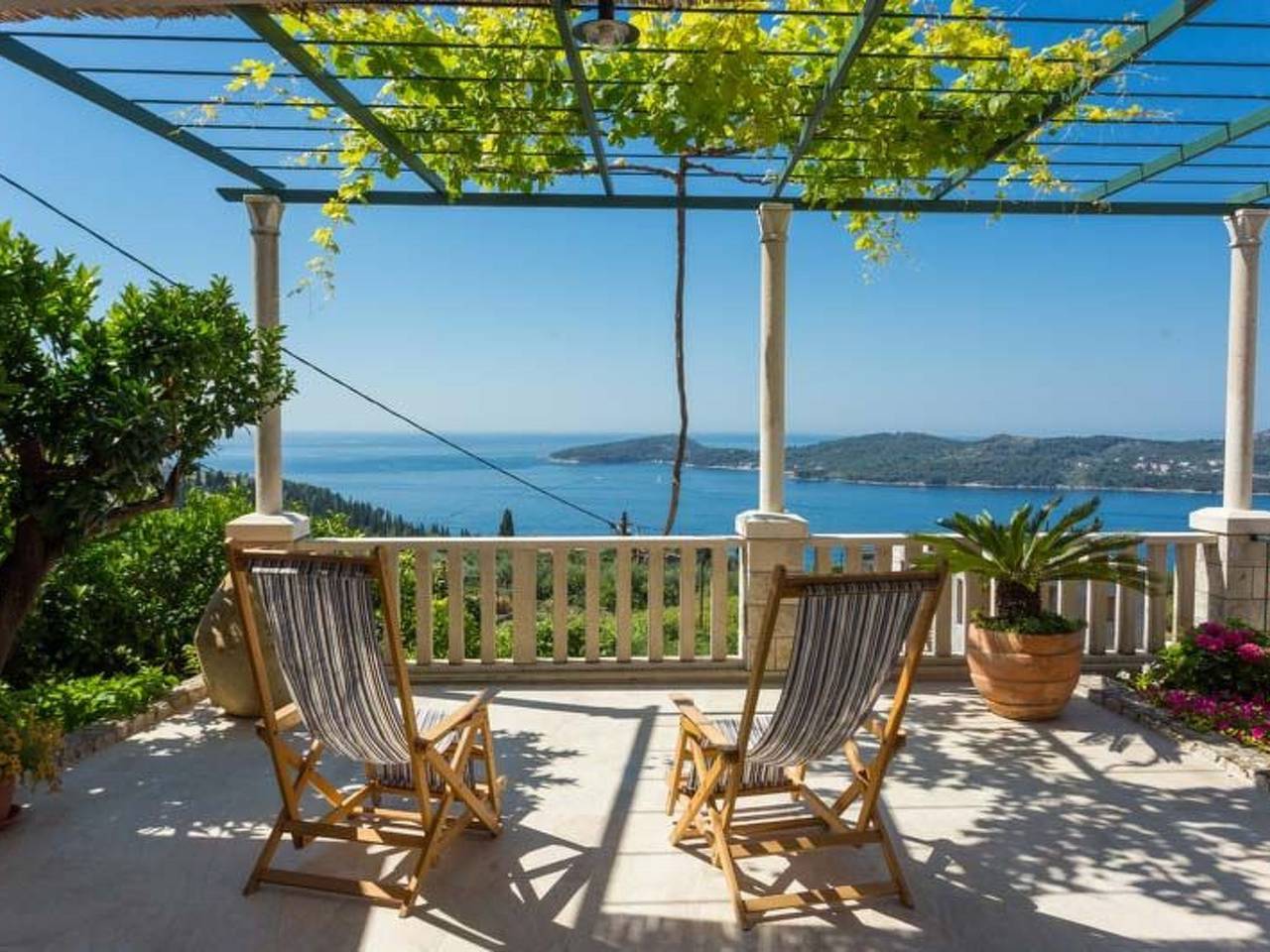 Traditionelles kroatisches Haus Dolina, Orašac in Orasac, Grad Dubrovnik