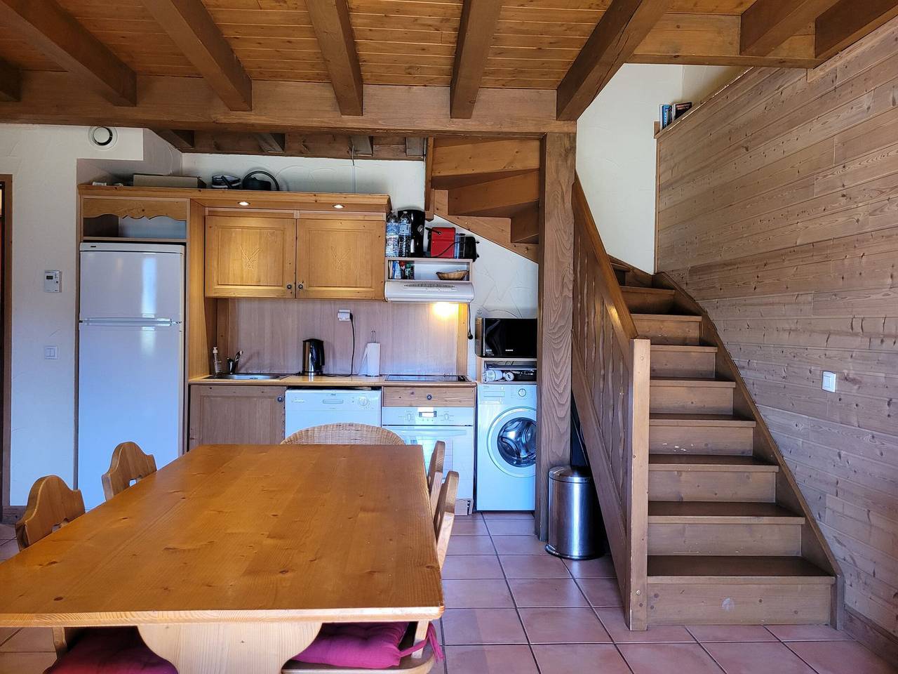 1/2 chalet confort 6 pers, vue montagne, Pra Loup in Pra-Loup (station de ski), Pra-Loup