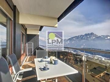Gîte pour 4 personnes, avec balcon et vue à Leysin