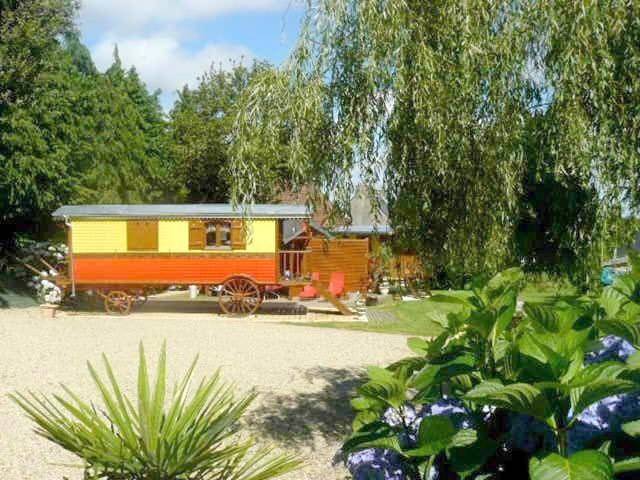 Parc de vacances pour 2 personnes, avec balcon ainsi que jardin et vue dans le Morbihan - 3
