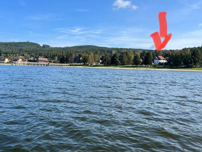 Ferienwohnung für 15 Personen, mit Seeblick und Ausblick sowie Garten, mit Haustier in Lipno-Stausee - 2