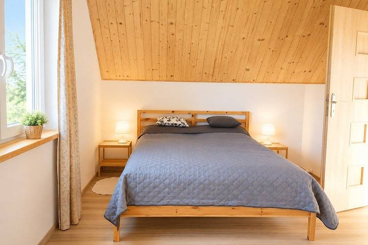 Ferienhaus am Żarnowie-See in Krokowa