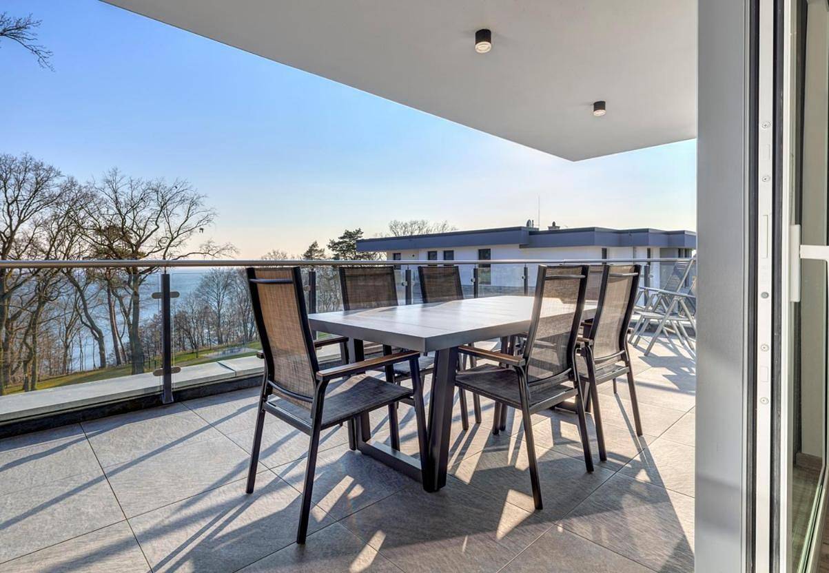 Ganze Wohnung, Penthouse Apartment mit Sauna und Dachterrasse mit Haffblick in Garz, Usedom