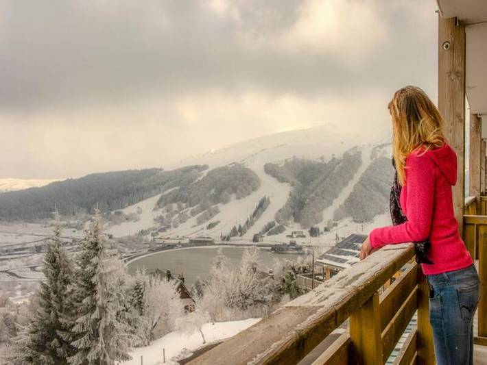 Chalet pour 4 personnes, avec balcon, animaux acceptés dans Super Besse - 4