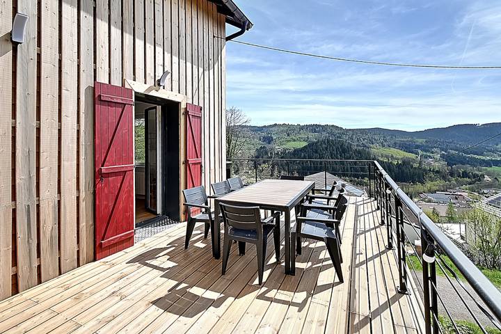 Maison de vacances pour 8 personnes, avec Terrasse et Jardin