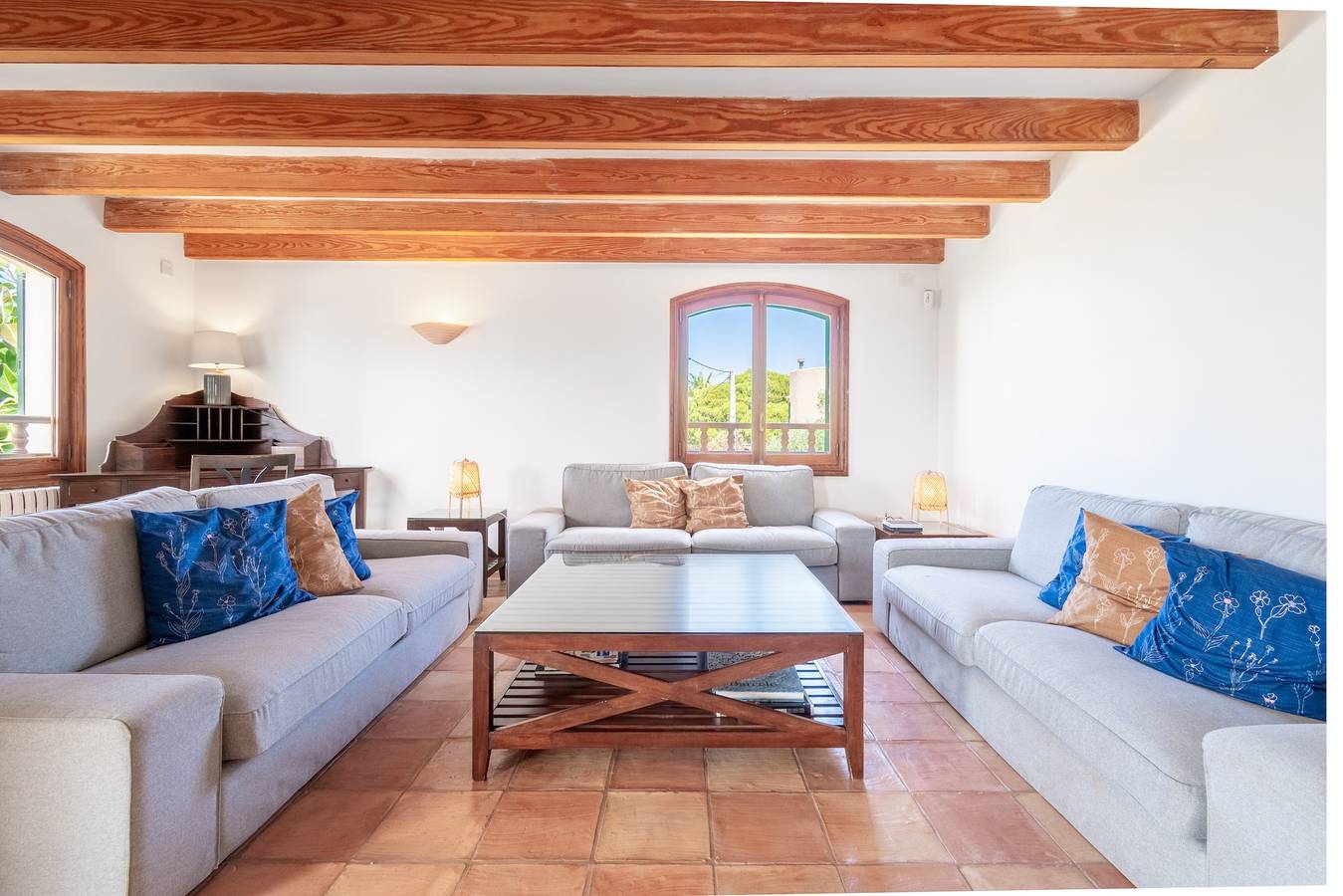 Mallorca Finca mit Pool direkt am Meer Es Trenc in Es Trenc, Campos