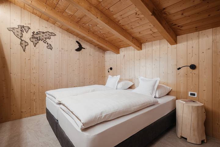 Ganze Wohnung, Ferienwohnung 'Ciasa Willy Conturines' mit Bergblick, Balkon und WLAN in La Villa, Abtei
