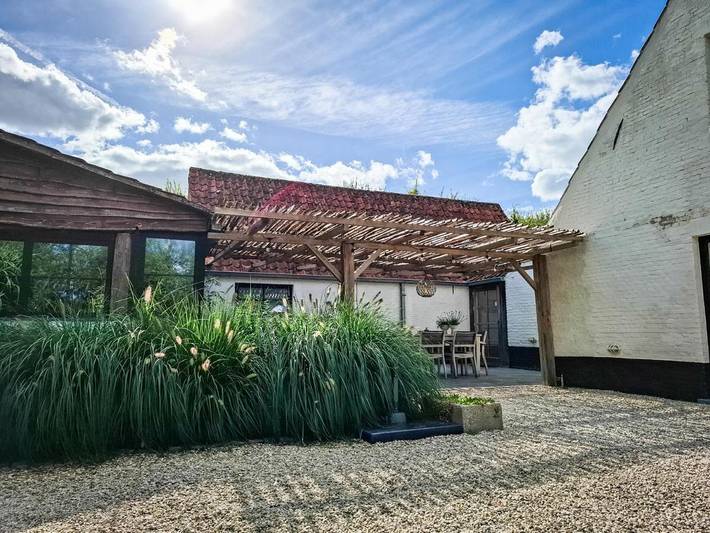 Chambre d’hôte pour 2 personnes, avec Terrasse ainsi que Jardin et Vue à Oostkamp