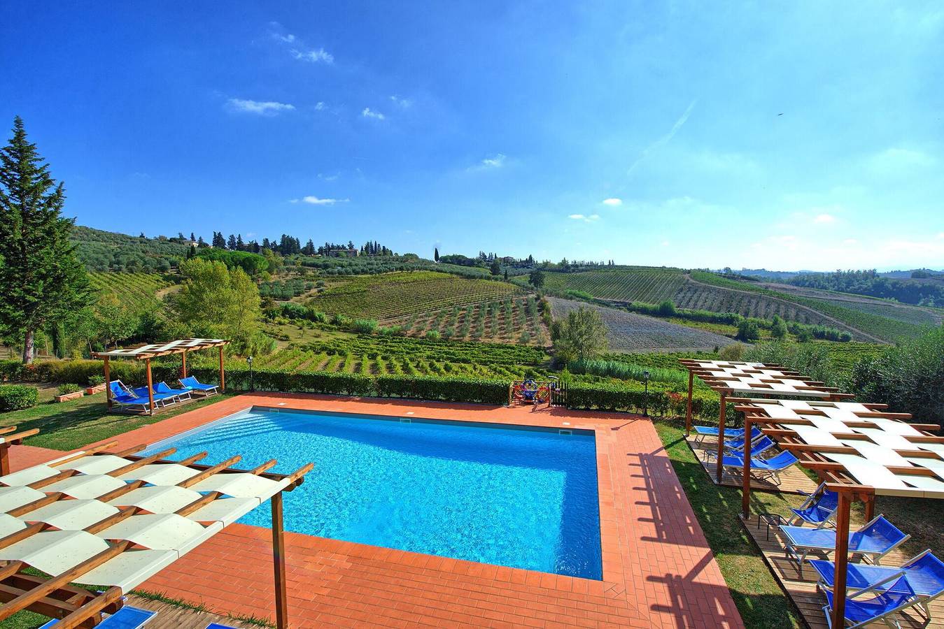 Appartement de vacances entier, Appartement de vacances pour 4 personnes in Gorgognano, Certaldo