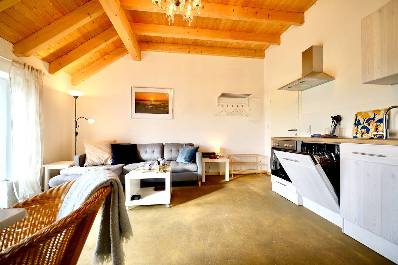 Ganze Ferienwohnung, Sömmerland, Exklusive 4-Sterne-Fewo von 2024, Sonnenterrasse, 150 m zur Nordsee, eigener Zugang in Ostbense, Neuharlingersiel