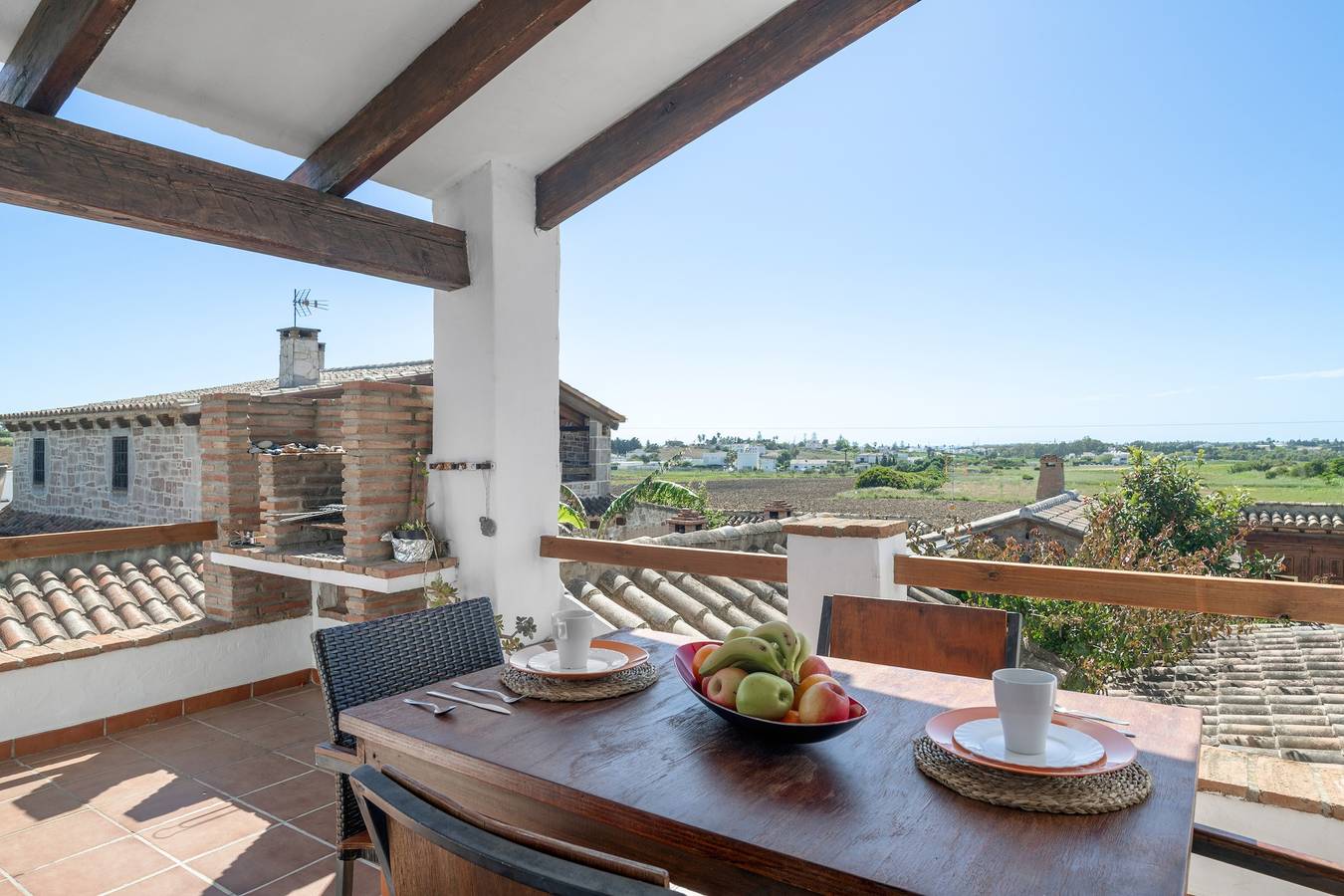 El Cortijo 3 Apartment: Geräumiges Refugium mit Pool & Terrasse in Conil in Conil de la Frontera, Costa de la Luz