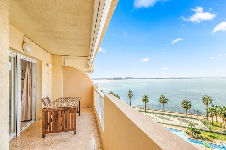 Apartamento para 5 personas, con Balcón y Piscina para niños en La Manga