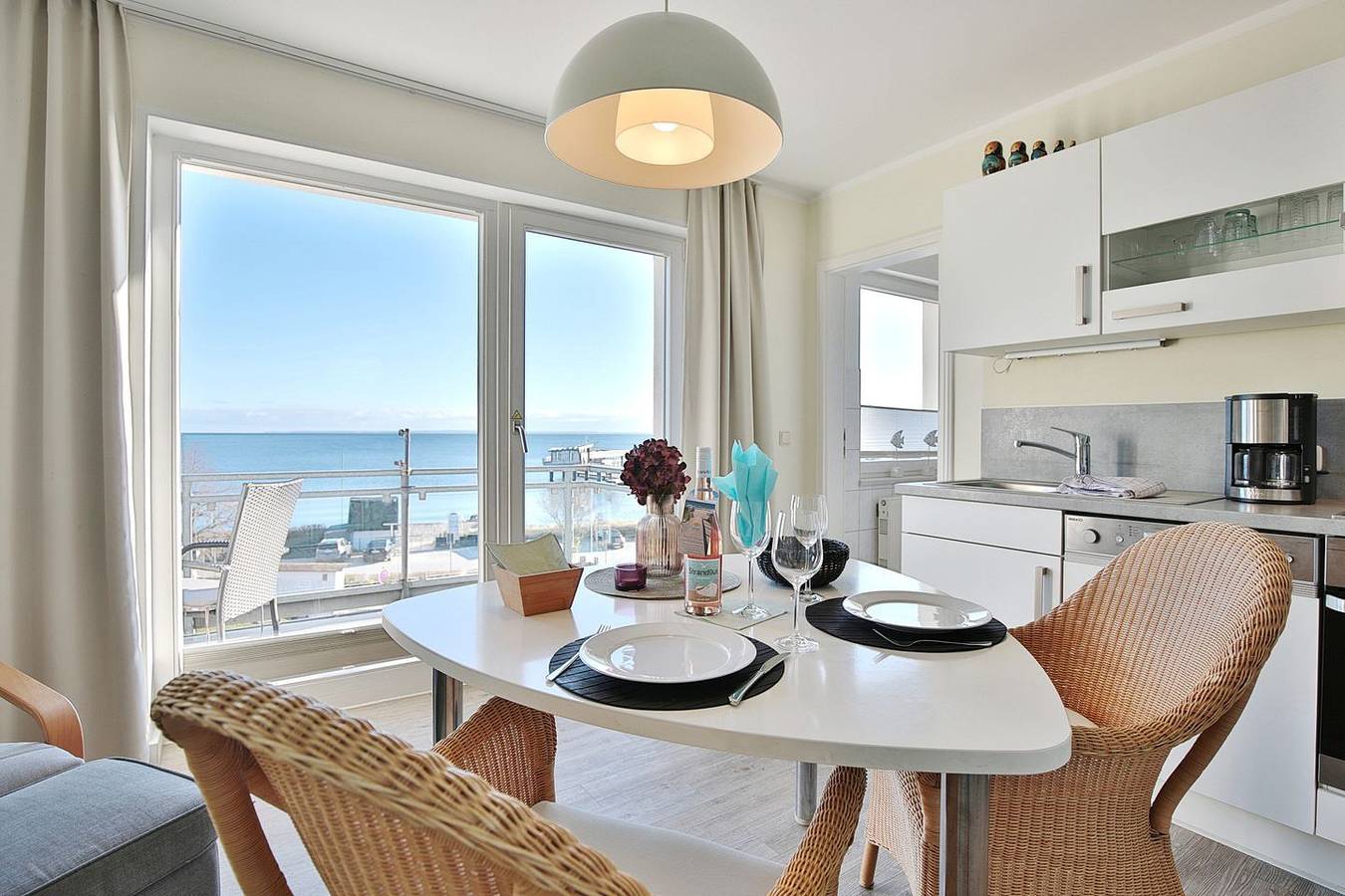 Feriendomizil Strandblick Appartement 1 Meerblick, foto 7