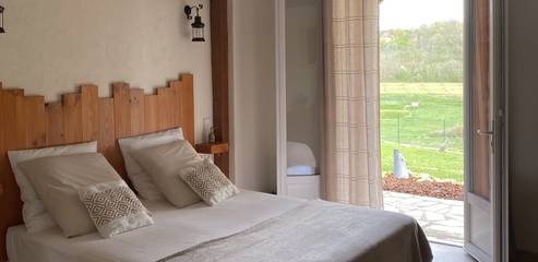 Cottage pour 2 personnes, avec jardin et piscine à Granges-d'Ans
