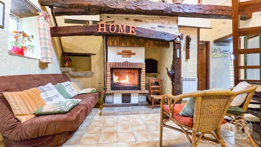 Gîte pour 5 personnes, avec balcon/terrasse et terrasse à Jarrett