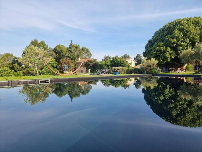 Chambre d’hôte pour 4 personnes, avec jardin et piscine