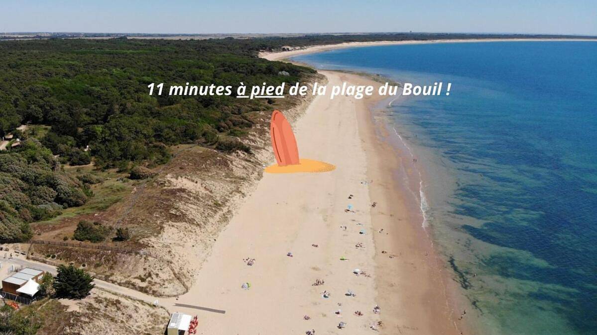 Casa Bouil - La plage à pieds ! in Longeville-sur-Mer, Vendée