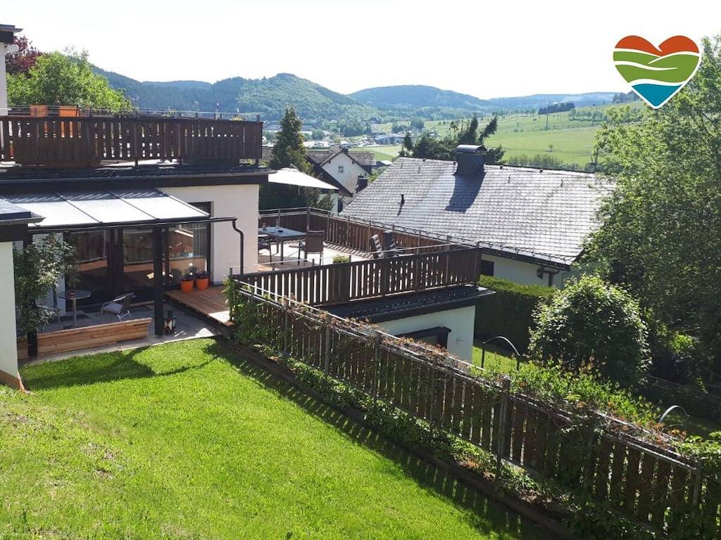 "Blickfang Willingen" im Skigebiet in Willingen, die Mittelgebirge