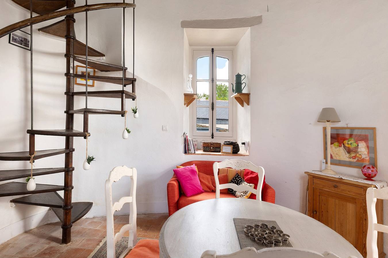 Casa de vacaciones «Tour-moulin» con terraza, jardín privado y Wi-Fi in Bouchemaine, Angers region