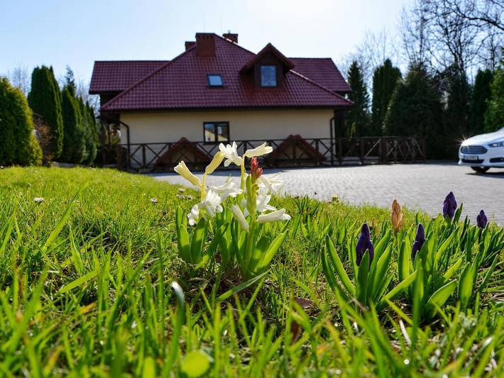 Apartament wakacyjny dla 3 osób, z Taras i Ogród w Nałęczów