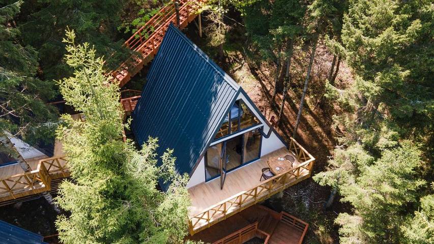 Ferienhaus für 4 Personen, mit Garten und Ausblick - 1