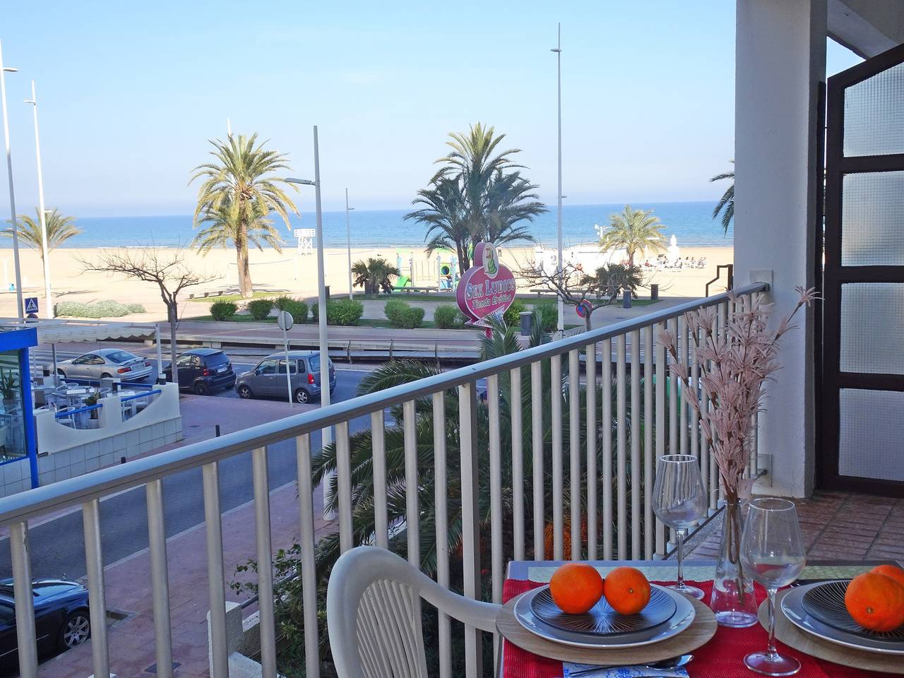 Apartamento entero, Apartamento de vacaciones para 4 personas con balcón in Playa de Gandía, Costa de Valencia