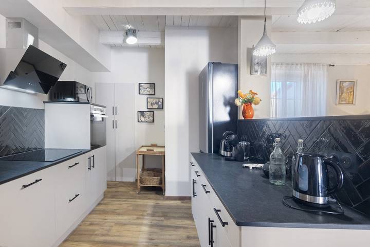 Cozy Vogue Holiday Home with Private Terrace, Balcony, and Air Conditioning in Vogüé, Ardèche