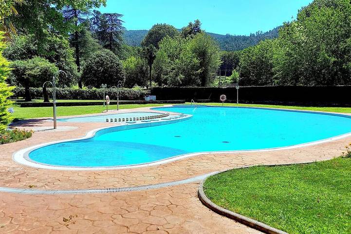 Apartamento para 3 personas, con piscina y jardín en Mondariz-Balneario