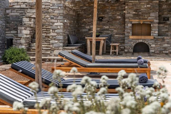 Villa pour 4 personnes, avec jardin et terrasse, adapté aux familles dans Paros - 4