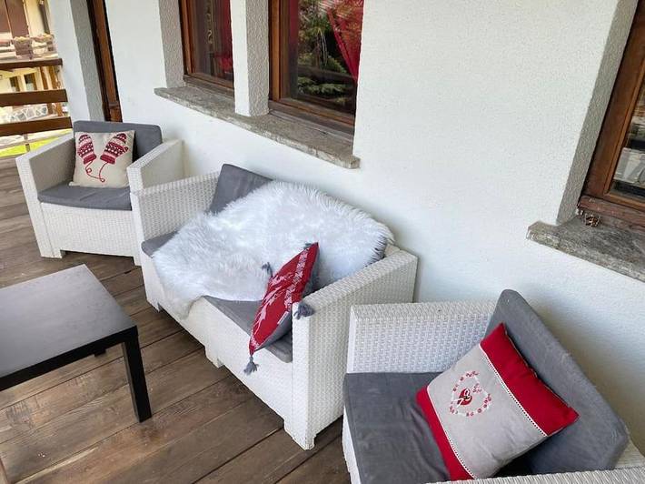 Gîte pour 5 personnes, avec vue et jardin, adapté aux familles dans Antagnod - 3