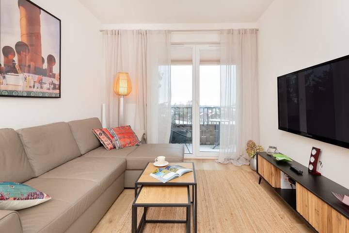 Apartament wakacyjny dla 4 osób, Dla rodziny w Jastrzębia Góra