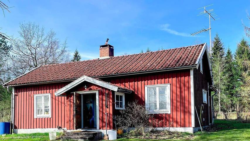 Feriehus for 7 personer, med sauna i Syd-Sverige