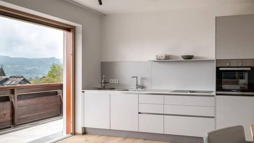 Ferienwohnung für 5 Personen, mit Balkon und Garten in Steinbach am Attersee - 4